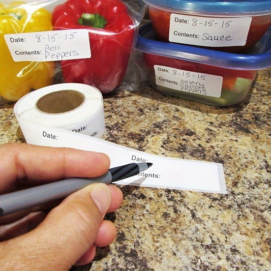 Easy-Peel Dissolvable Food Labels