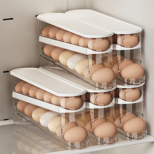 Automatic Rolling Egg Storage Box