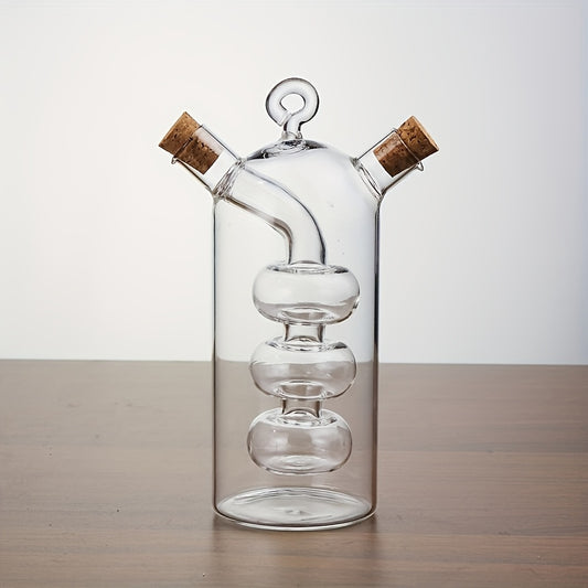 2-in-1 Glass with Cork Stopper