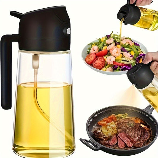 Essential 2-in-1 Olive Oil Sprayer & Dispenser